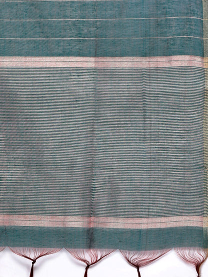 Women Blue Ethnic Motifs Printed Kurta with Palazzos & With Dupatta