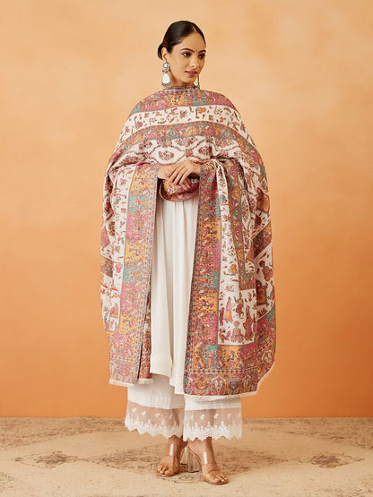 Dhiyona PA Women Paisley Woven Design Shawl