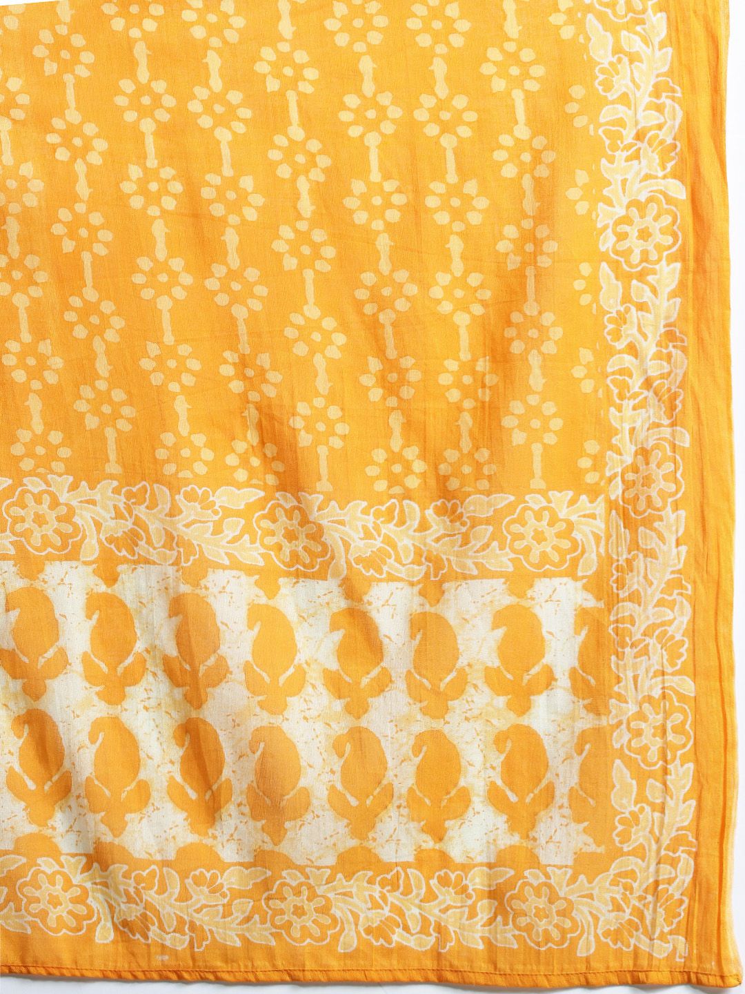 Dhiyona IE Paisley Printed Pure Cotton Kurta with Trousers & With Dupatta