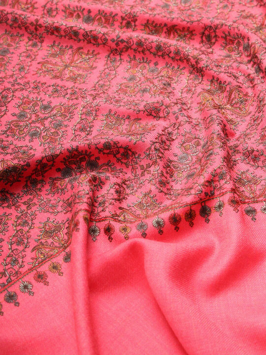 Dhiyona PA Embroidered Pure Wool Shawl