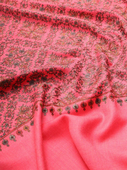 Dhiyona PA Embroidered Pure Wool Shawl