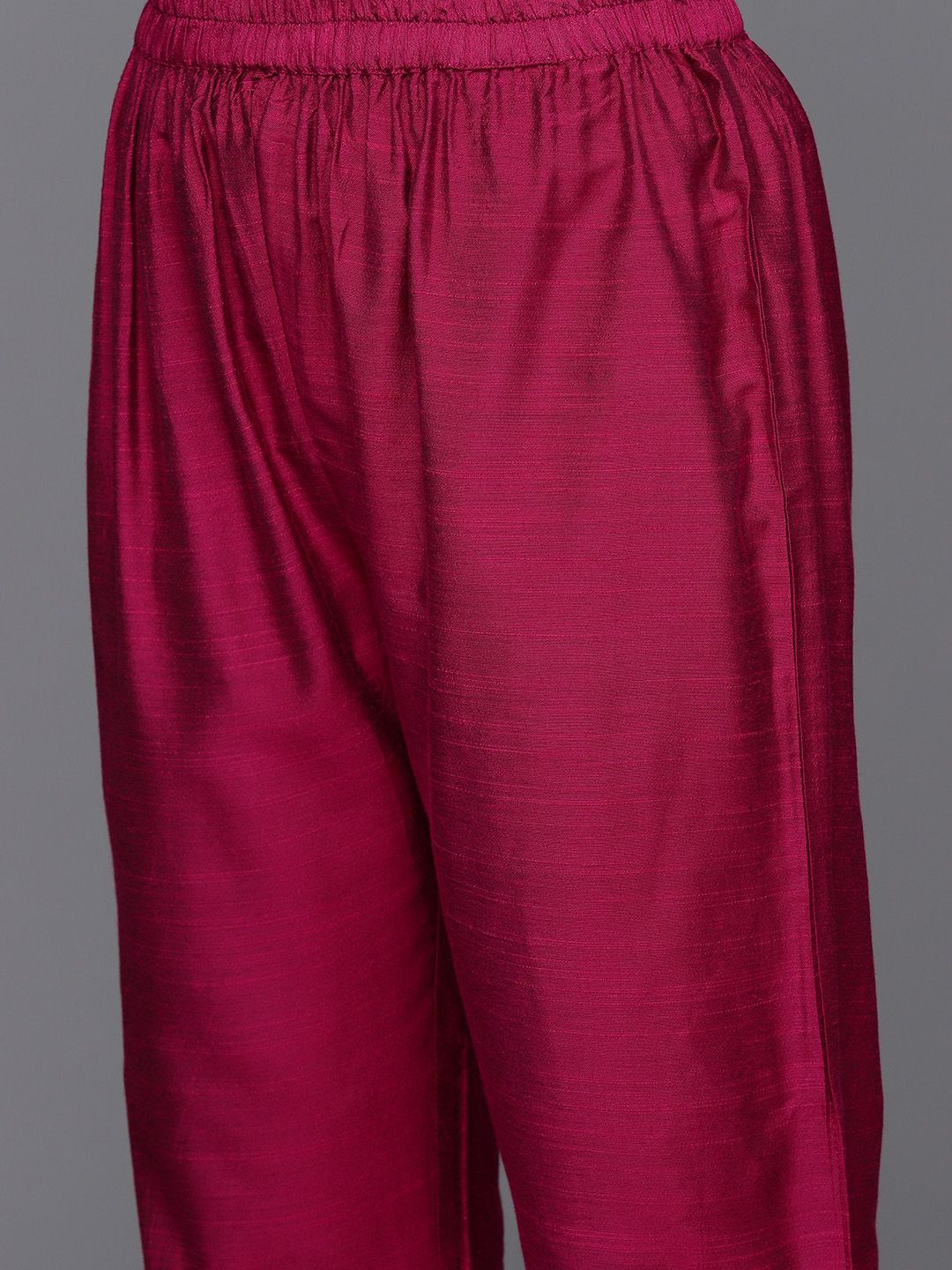 Dhiyona VA Women's Ethnic Motifs Regular Gotta Patti Kurta with Trousers & With Dupatta