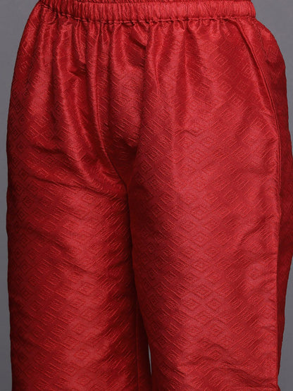 Dhiyona VA Women'sRegular Sequinned Kurta with Trousers & Dupatta
