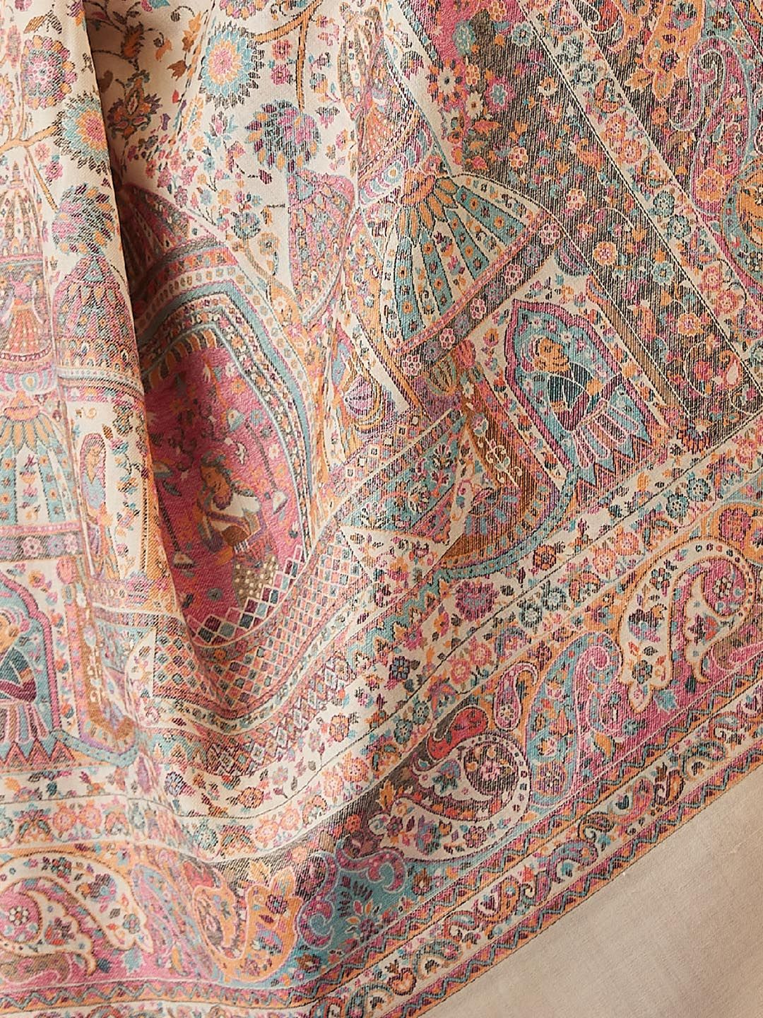 Dhiyona PA Women Paisley Woven Design Shawl