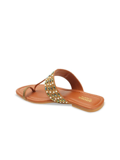 Dhiyona AK Embellished One Toe Flats