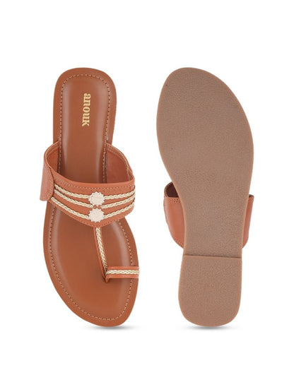 Dhiyona AK Women Embroidered One Toe Flats