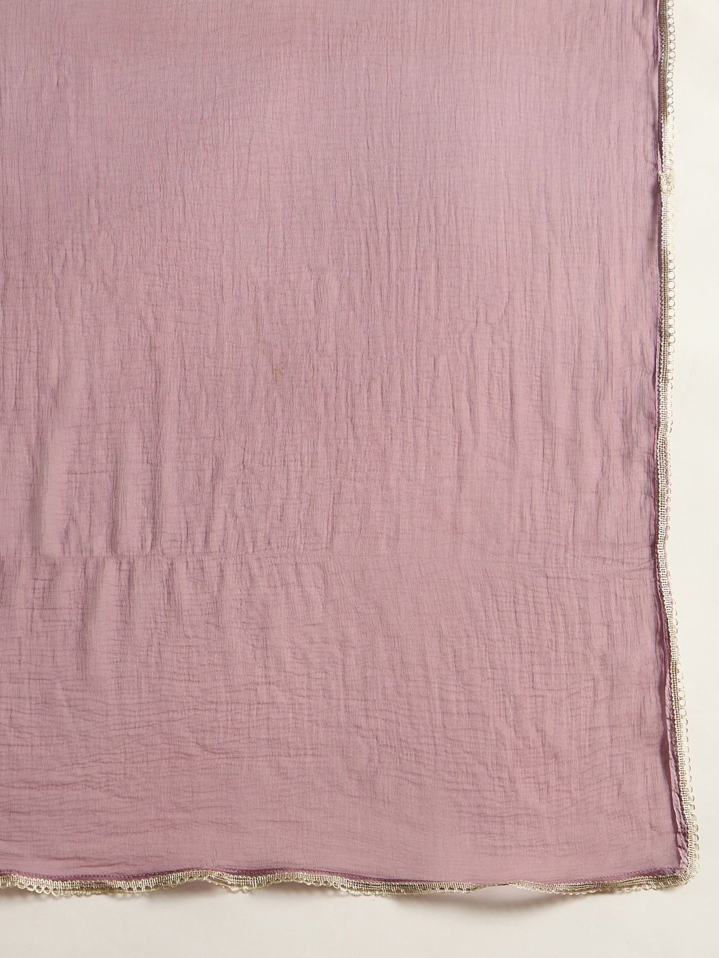 Floral Embroidered Embellished Straight Kurta with Trouser And Dupatta