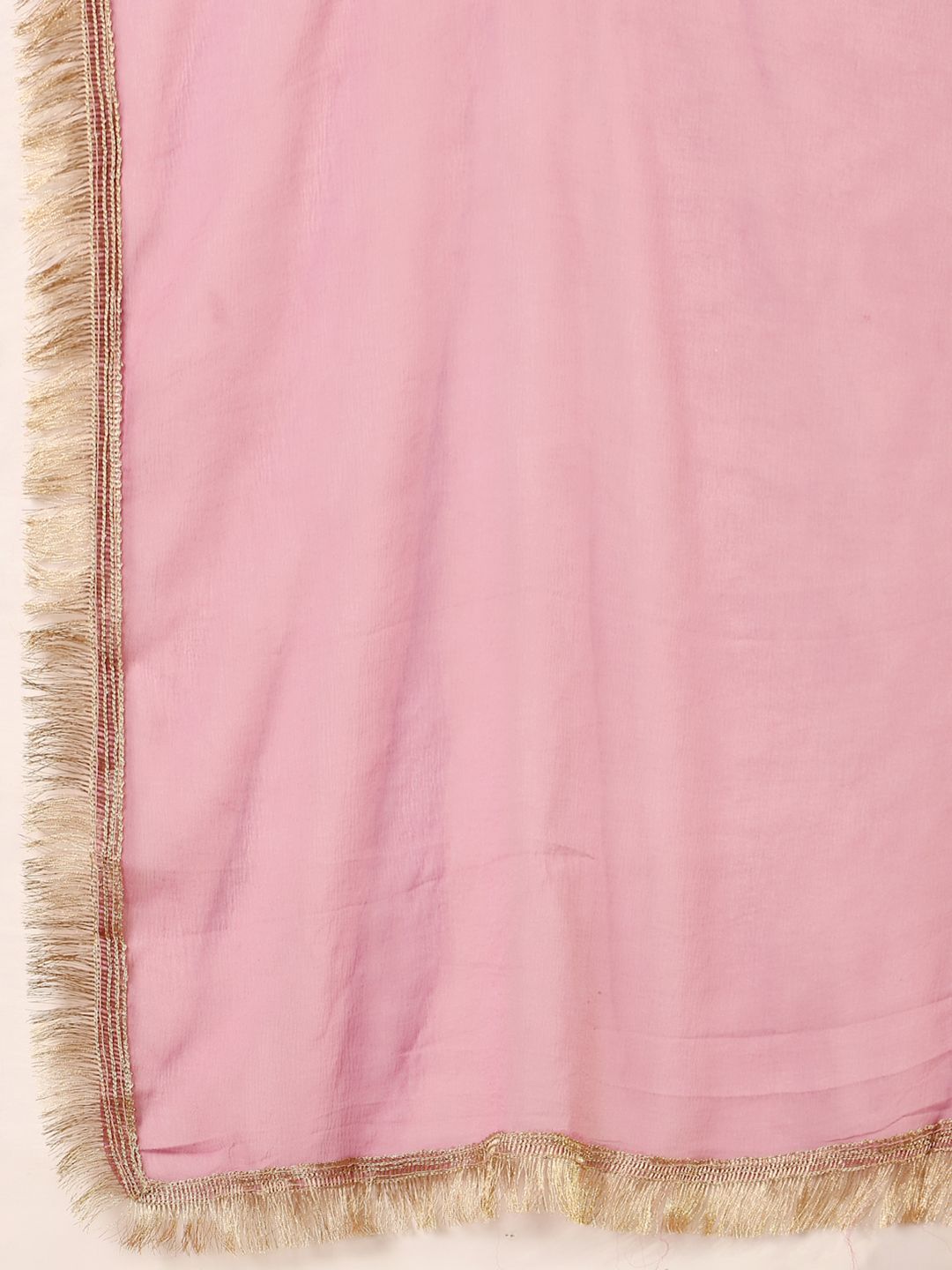 Dhiyona PD Women Embroidered Notch-Neck Straight Kurta With Trousers And Dupatta