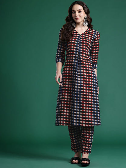 Dhiyona IE Pure Cotton Kurta with Trousers