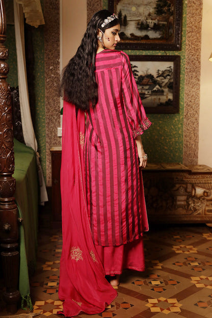 Women's Beetroot Purple Woven Silk Salwar Suit