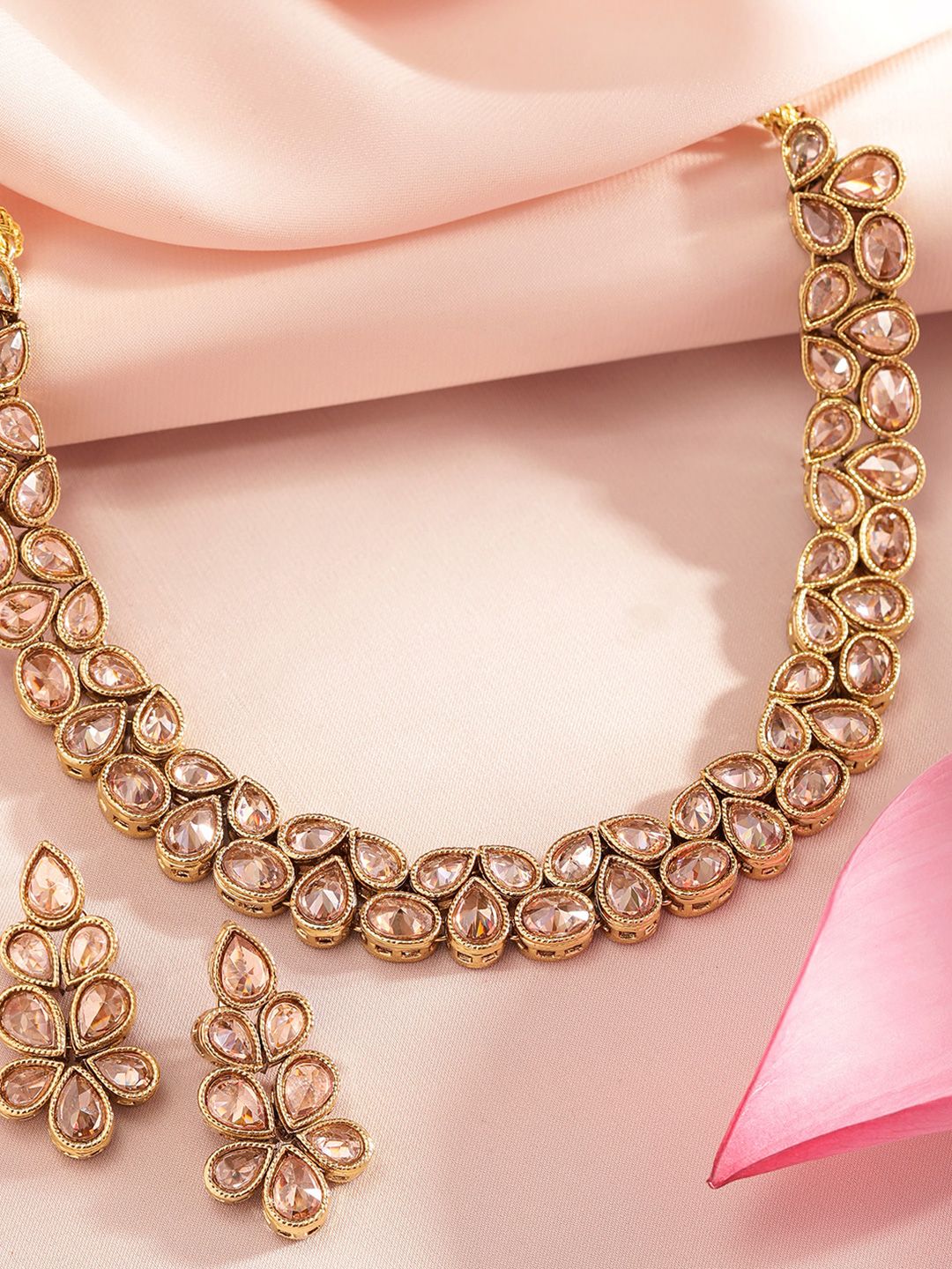 Buy Dhiyona RJ Women's 22K Gold-Plated Kundan Stone Studded