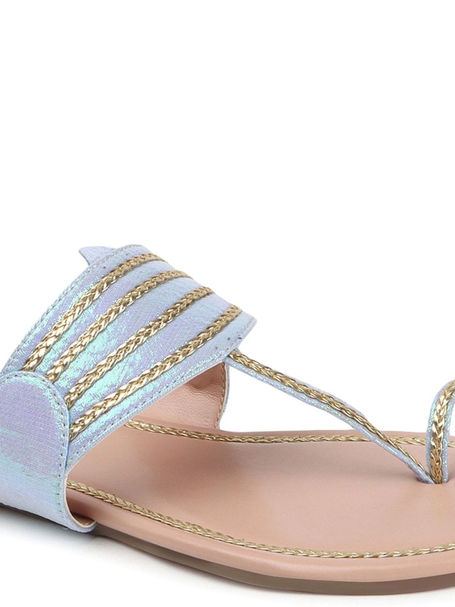 Dhiyona AK Women Ethnic Open Toe Flats
