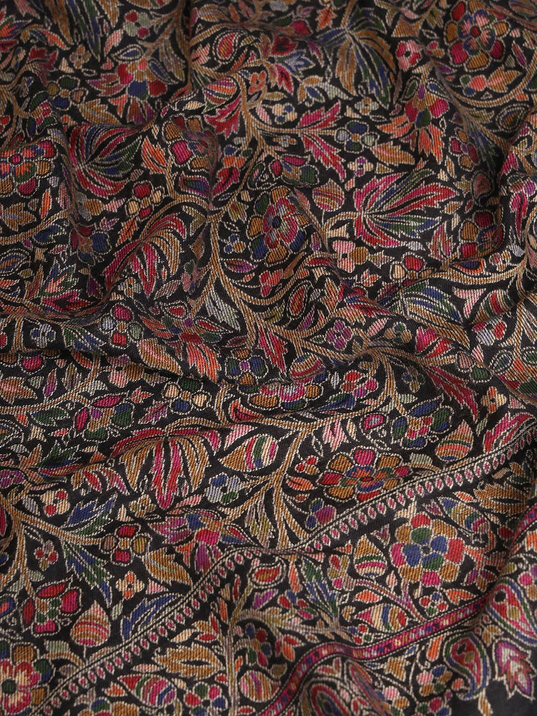 Dhiyona PA Floral Kaani Woven Design Shawl