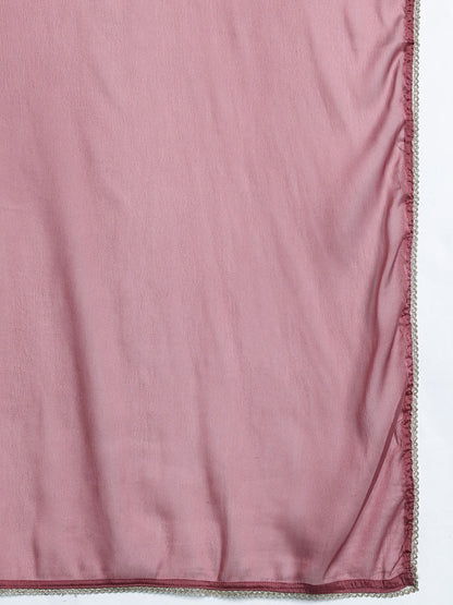 Dhiyona IE Floral Printed Kurta with Trousers & Dupatta