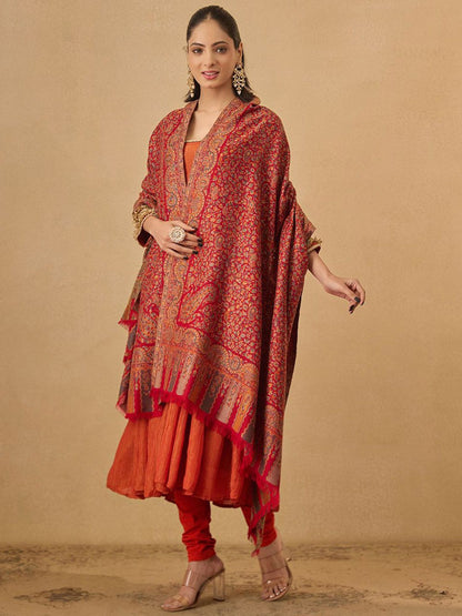 Dhiyona PA Floral Woven Design Shawl