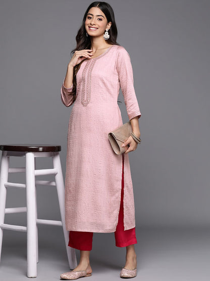 Dhiyona LB Women's Pastels Dobby Kurta