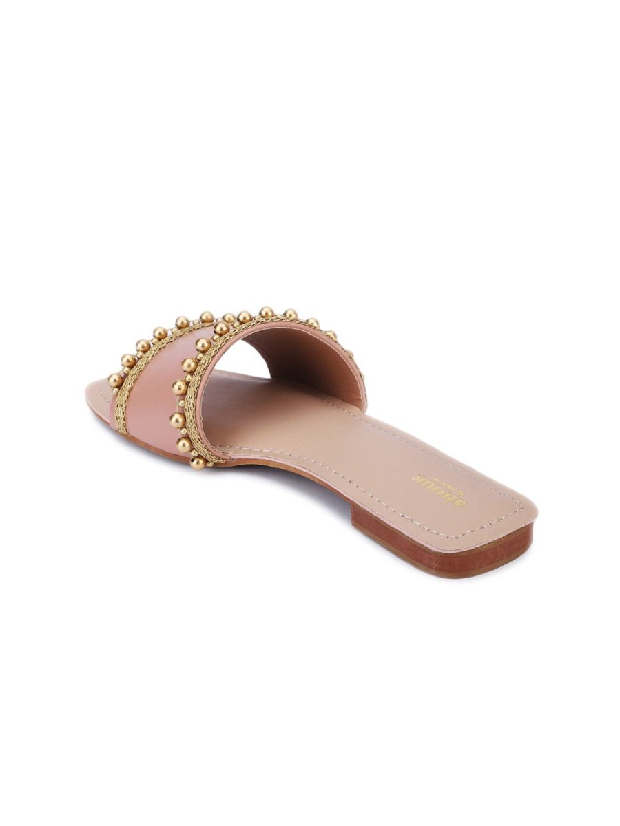Dhiyona AK Embellished Ethnic Open Toe Flats