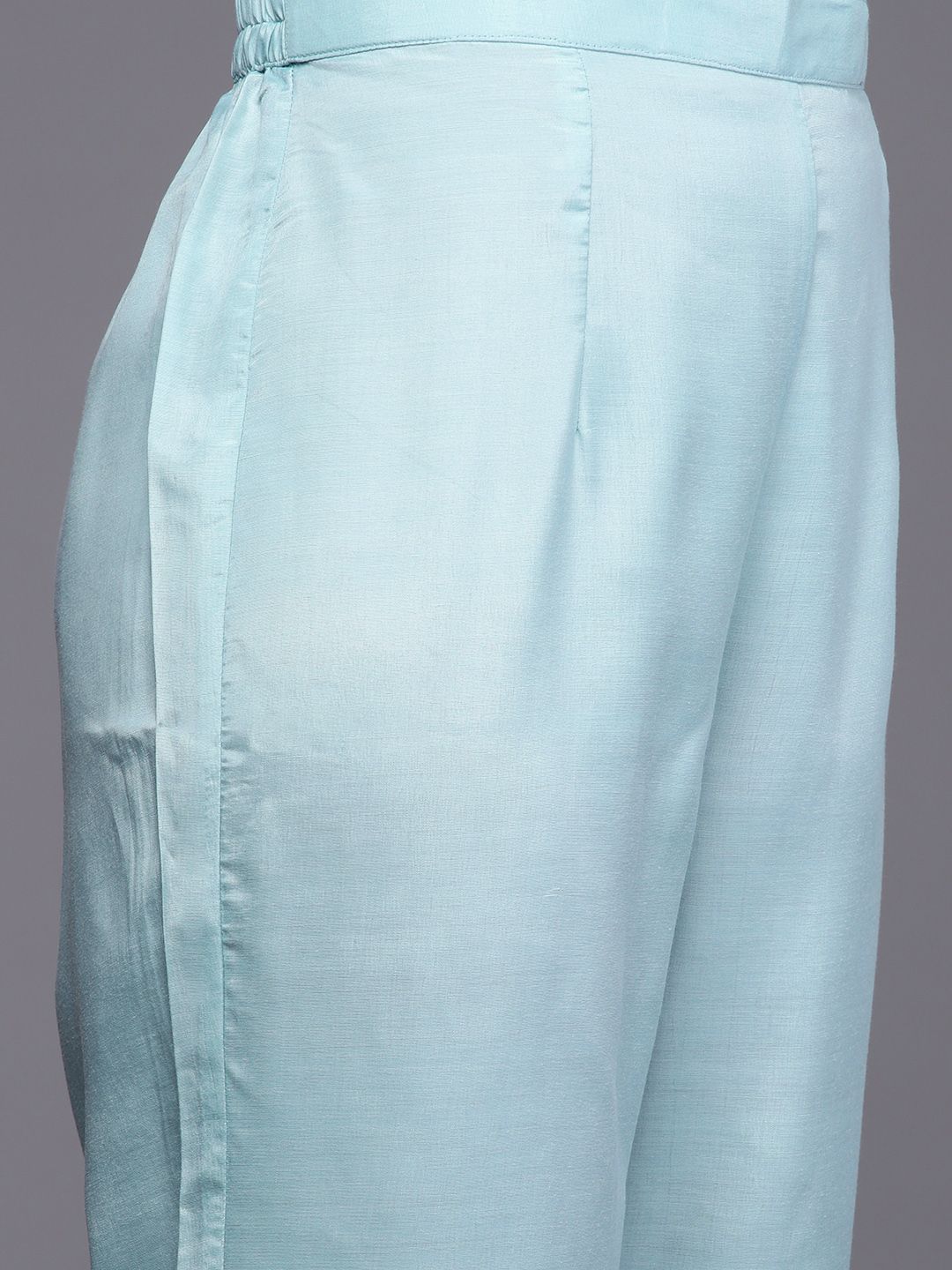 Dhiyona IE Women Floral Embroidered Regular Thread Work Kurta with Trousers & Dupatta