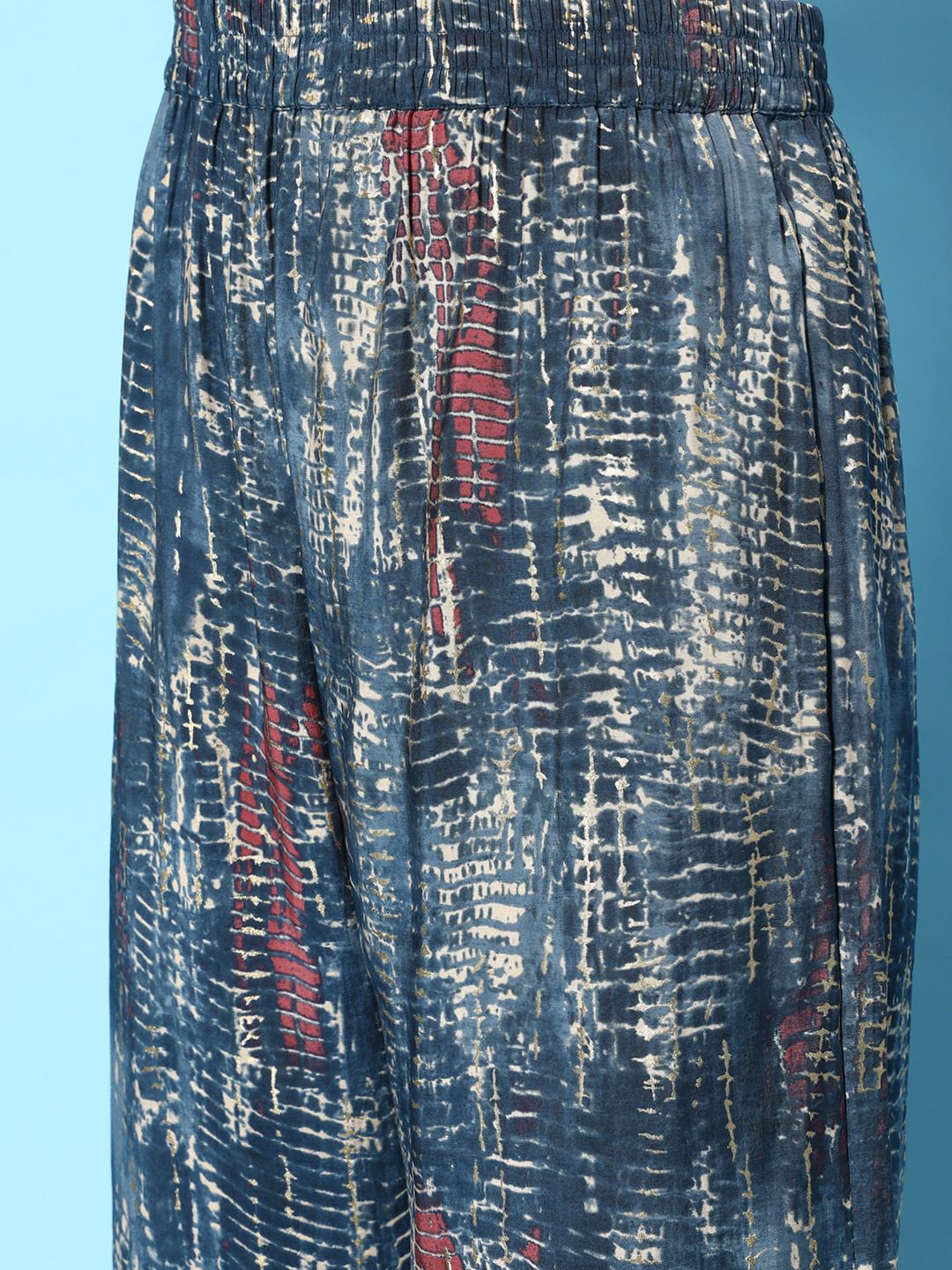 Dhiyona VA Women'sDyed Regular Kurta with Trousers