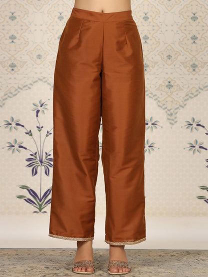 Dhiyona OD  Mandarin Collar Kurta With Palazzos