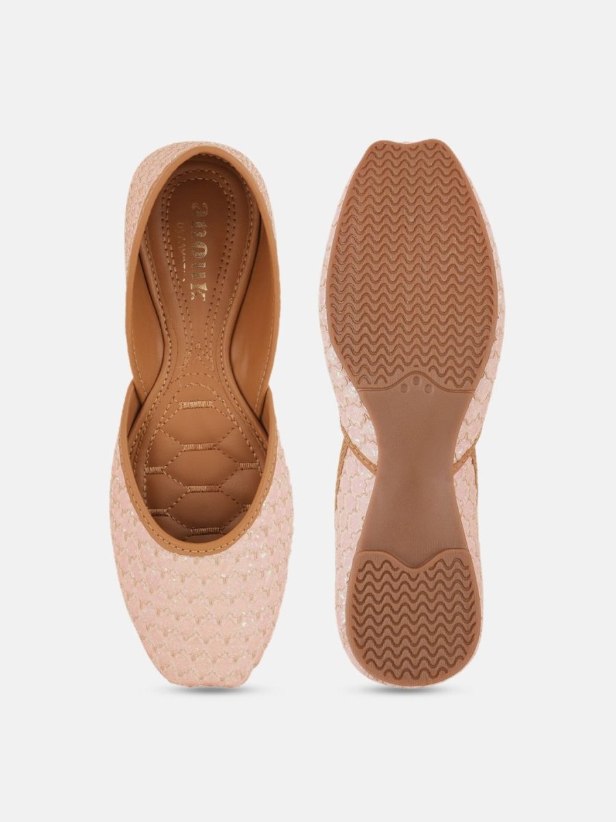 Dhiyona AK Embellished Square Toe Mojaris