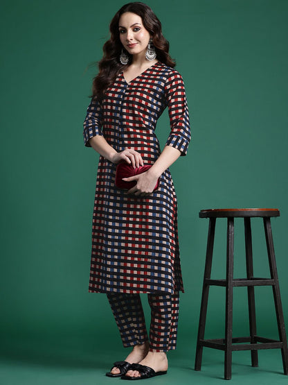 Dhiyona IE Pure Cotton Kurta with Trousers