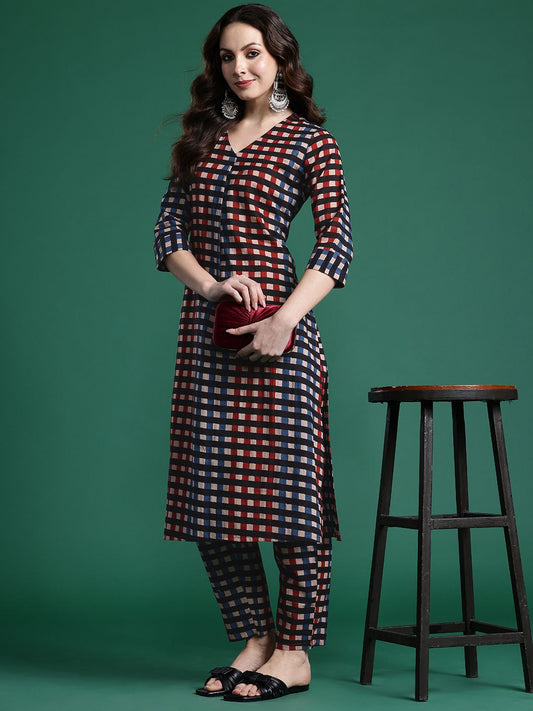 Dhiyona IE Pure Cotton Kurta with Trousers
