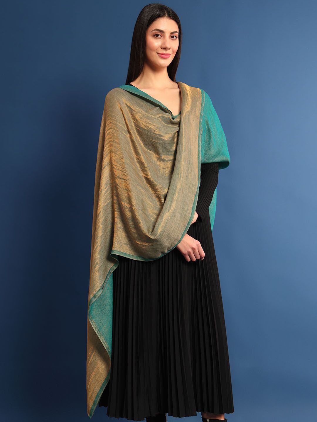 Dhiyona PA Woven Design Woollen Shawl