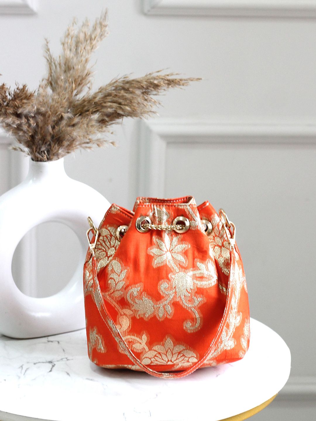 Dhiyona NR Embroidered Potli Clutch