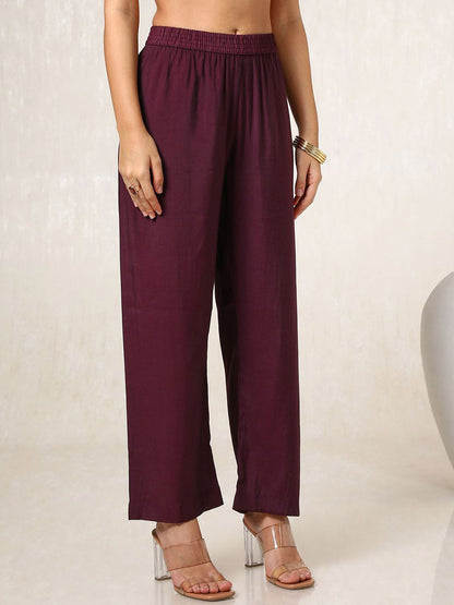 Dhiyona SO Women's Women Bandhani Printed Regular Thread Work Straight Kurta With Trouser With Dupatta