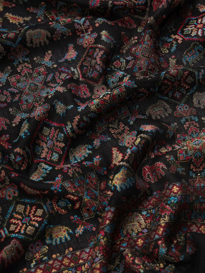 Dhiyona PA Ethnic Motifs Woven Design Modal Shawl