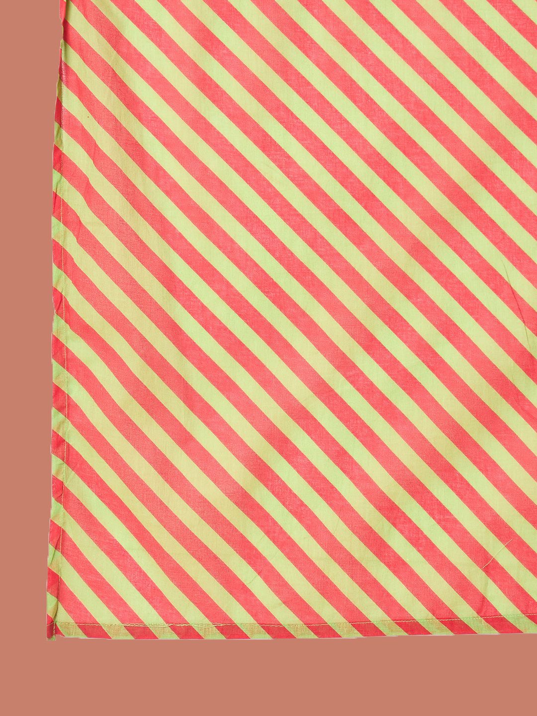 Floral Printed Empire Screen Technique Pure Cotton A-Line With Trousers & Dupatta