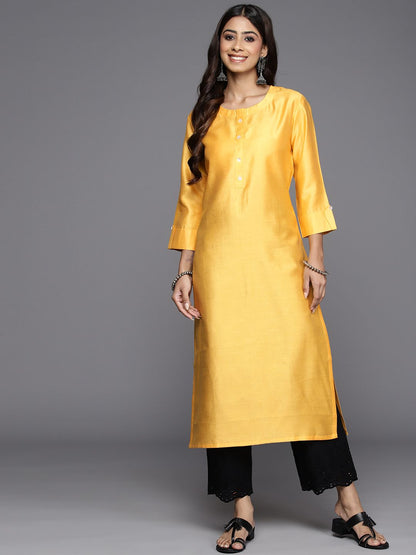 Dhiyona IE Women Striped Liva Kurta