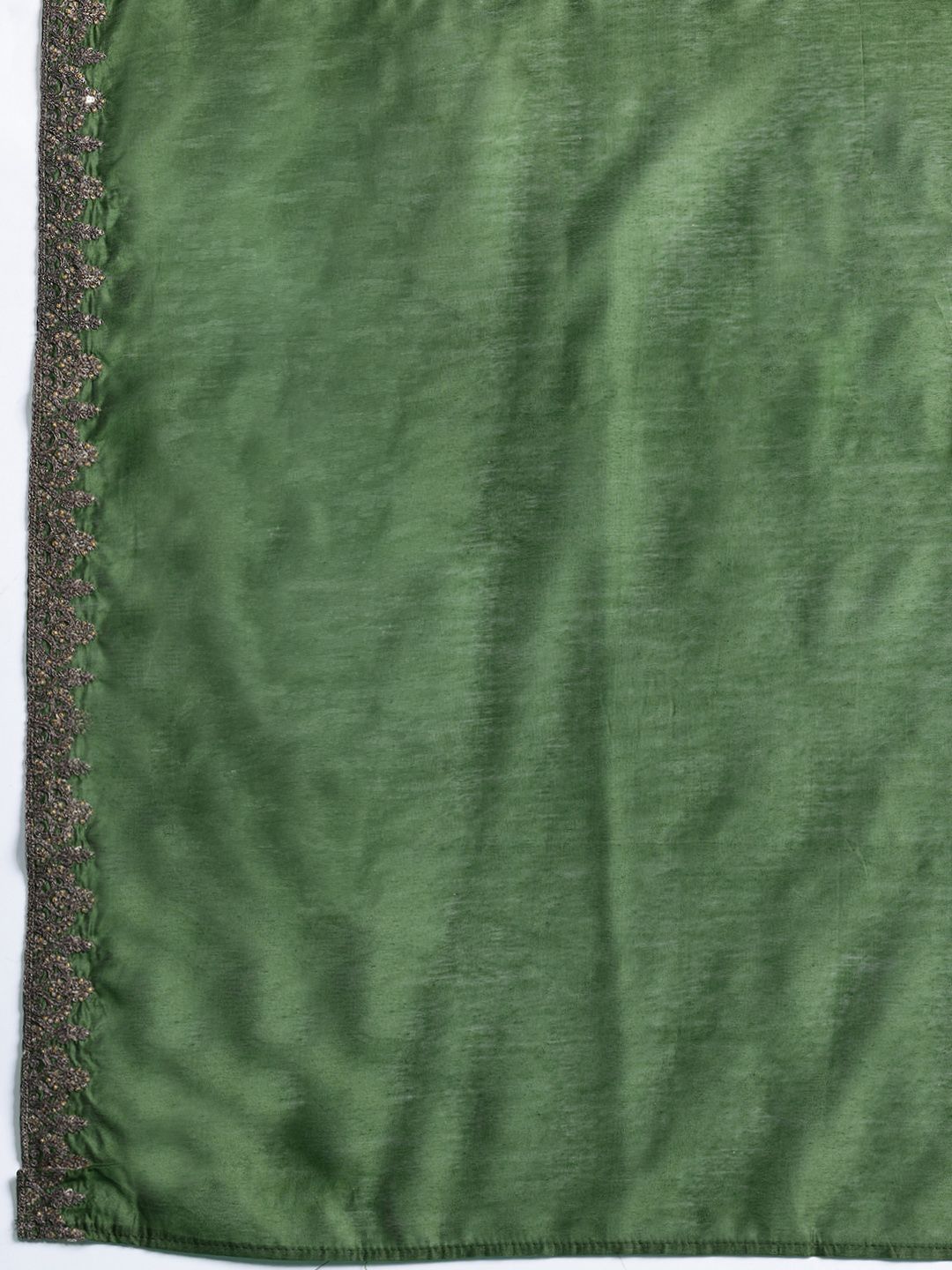 Ethnic Motifs Embroidered Sequinned Kurta With Trousers & Dupatta