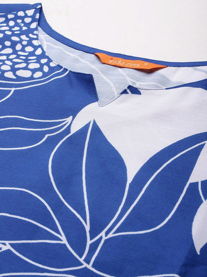 Floral Printed Kurta with Trousers