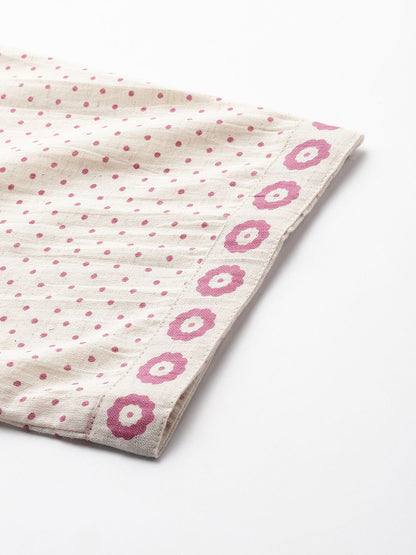 Printed Regular Kurta with Trousers