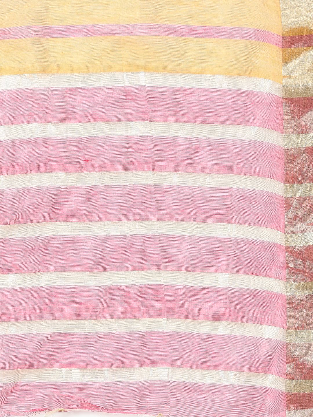 Dhiyona IE Muted Hazelnut Geometric Yoke Kurta Set