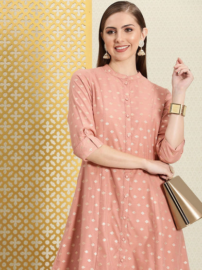 Dhiyona PD Women Women Jashn Ethnic Motifs Zari Work Kurta with Palazzos