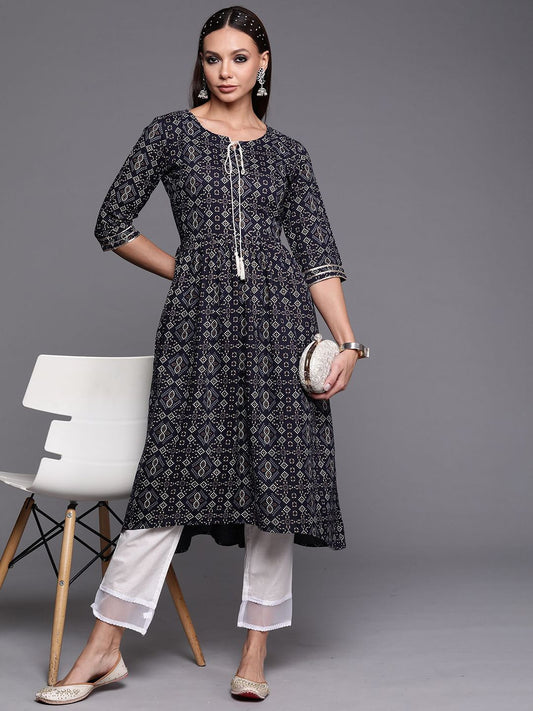 Dhiyona IE Women Ethnic Motifs Printed Kurta