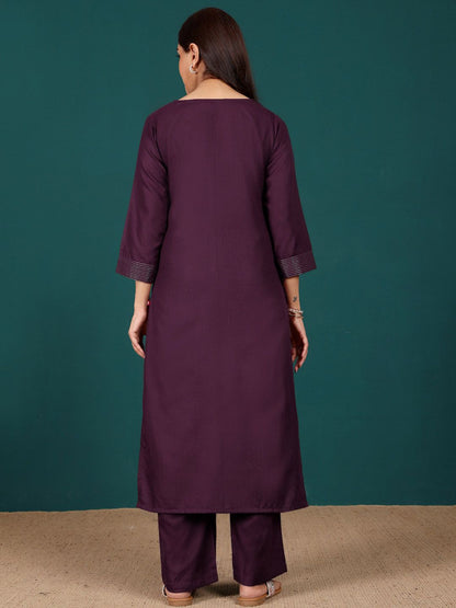 Dhiyona VA Women's Regular Kurta with Trousers & With Dupatta