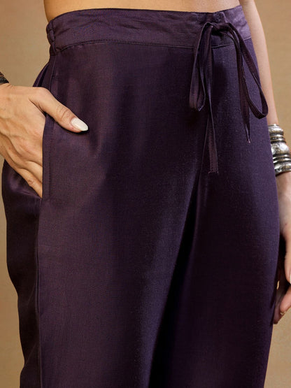 Dhiyona PD Women Women Embroidered Straight Kurta & Trousers With Dupatta Kurta Sets
