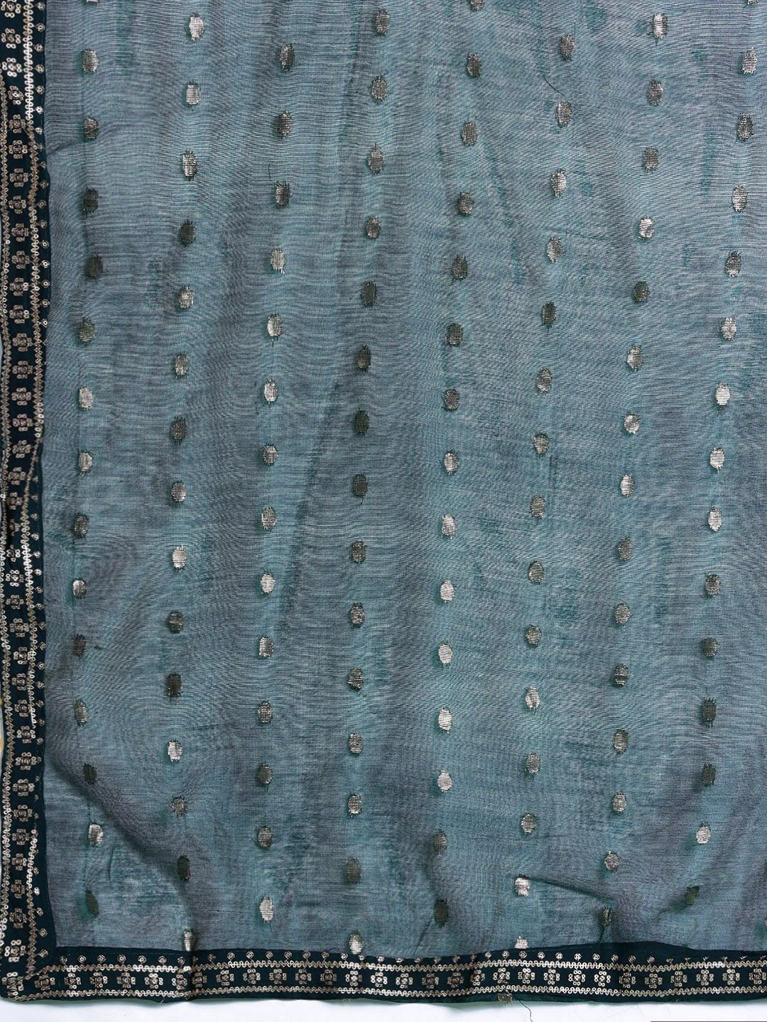 Ethnic Motifs Embroidered Kurta with Trousers & Dupatta