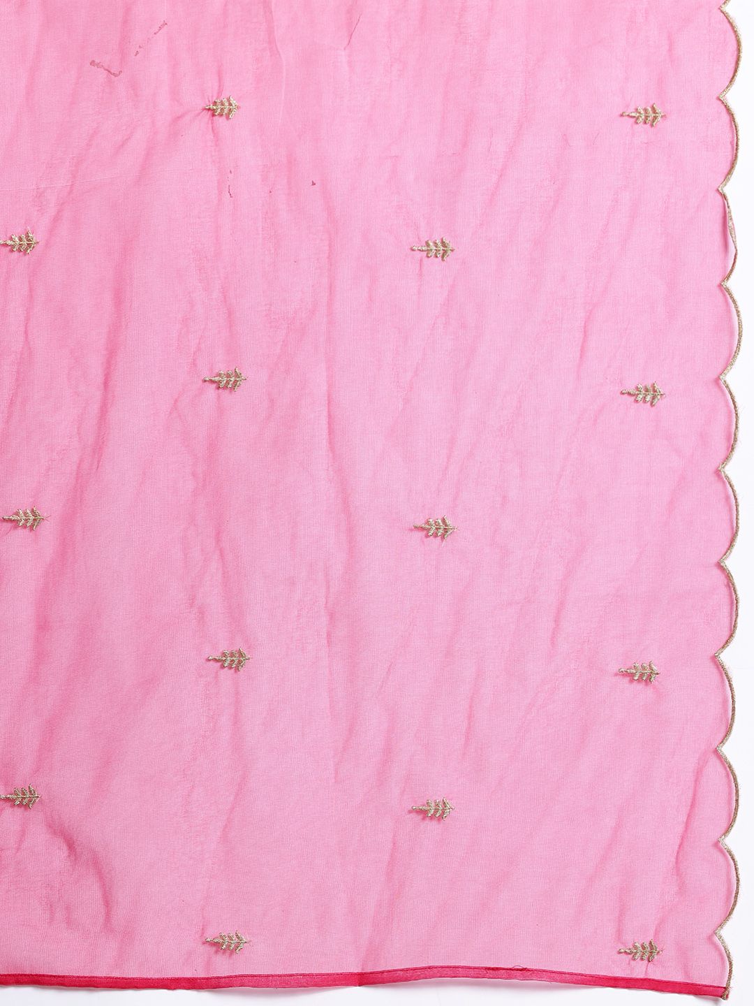 Ethnic Motifs Embroidered Kurta with Trousers & With Dupatta