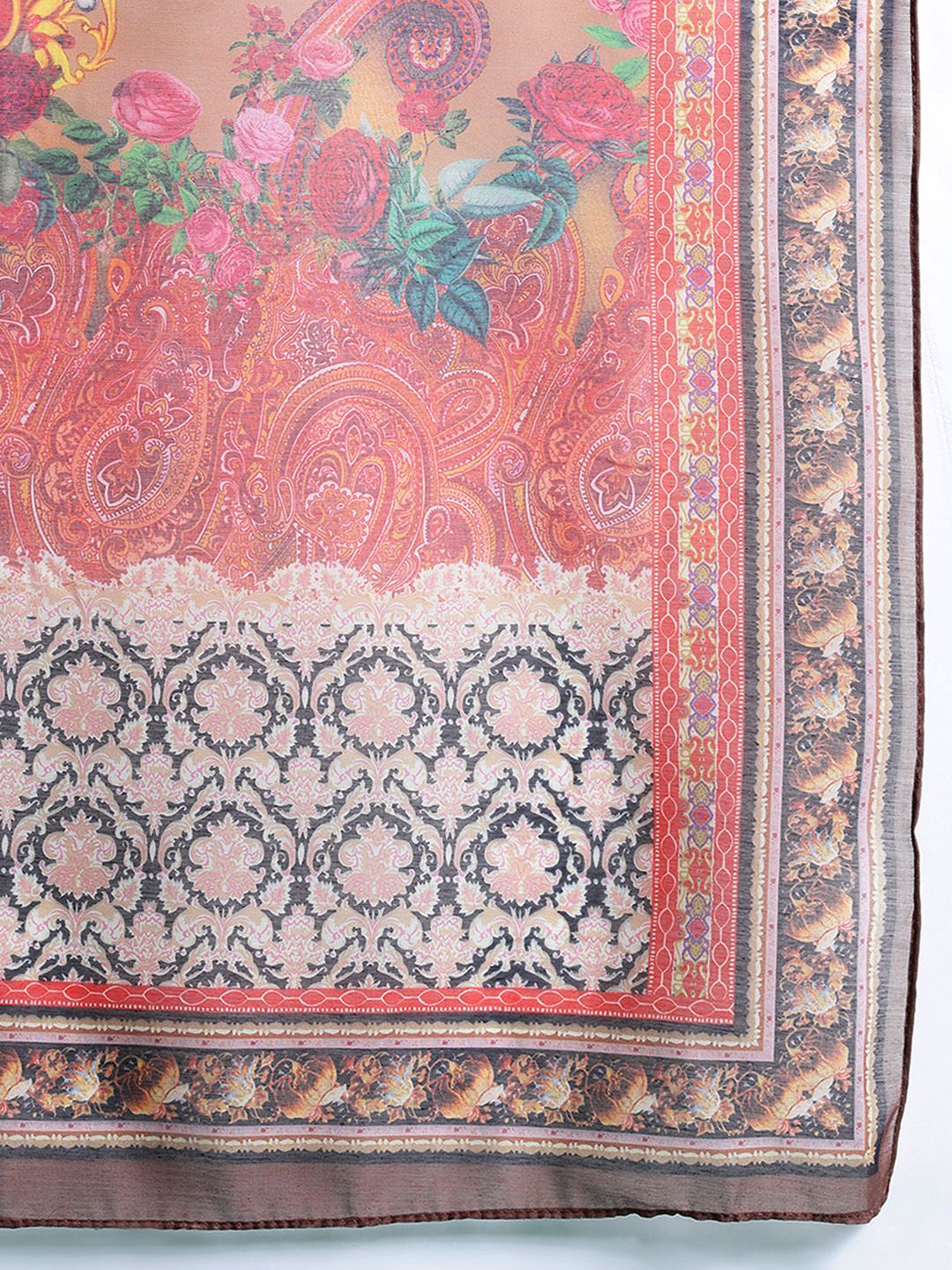 Dhiyona IE Solid Kurta With Trousers & Dupatta
