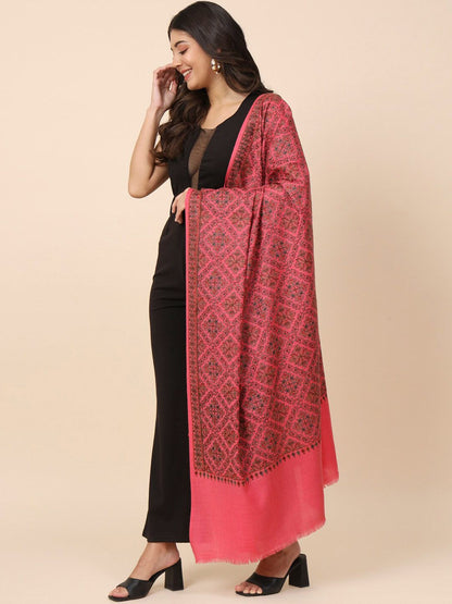 Dhiyona PA Embroidered Pure Wool Shawl