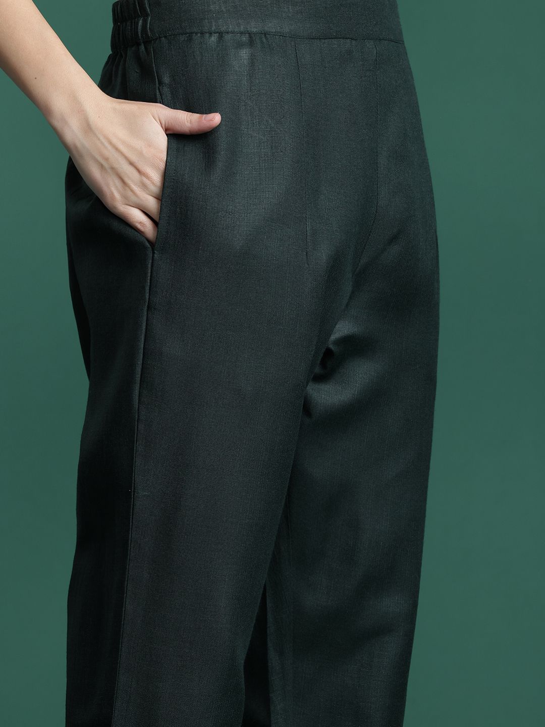 Women Ethnic Motifs Embroidered Kurta with Trousers & Dupatta