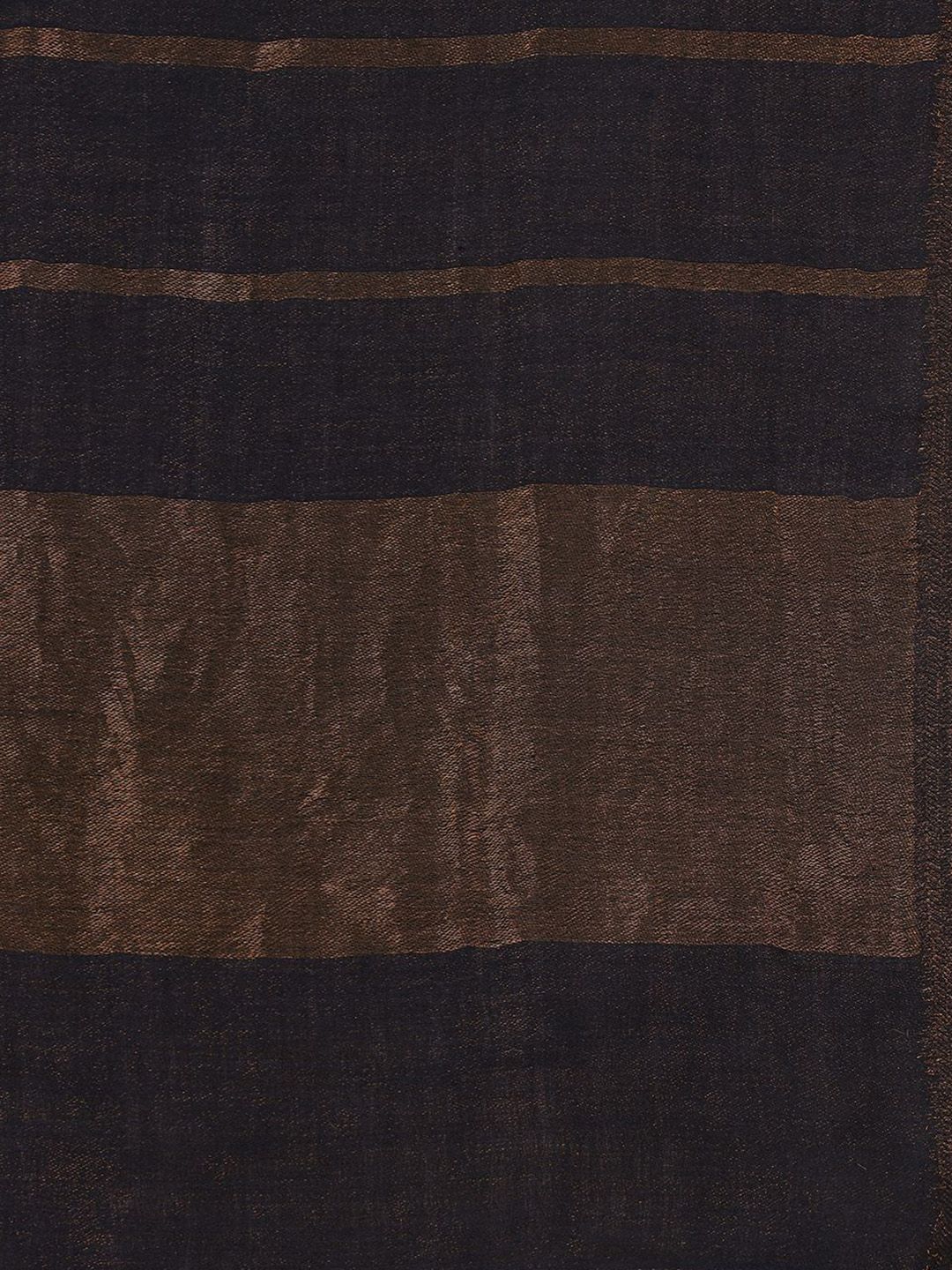 Dhiyona PA Checked Woven Design Zari Shawl