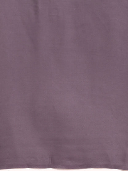 Dhiyona GR Women's Aahana Faded Purple Satin Saree