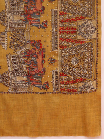 Dhiyona PA Paisley Embroidered Shawl