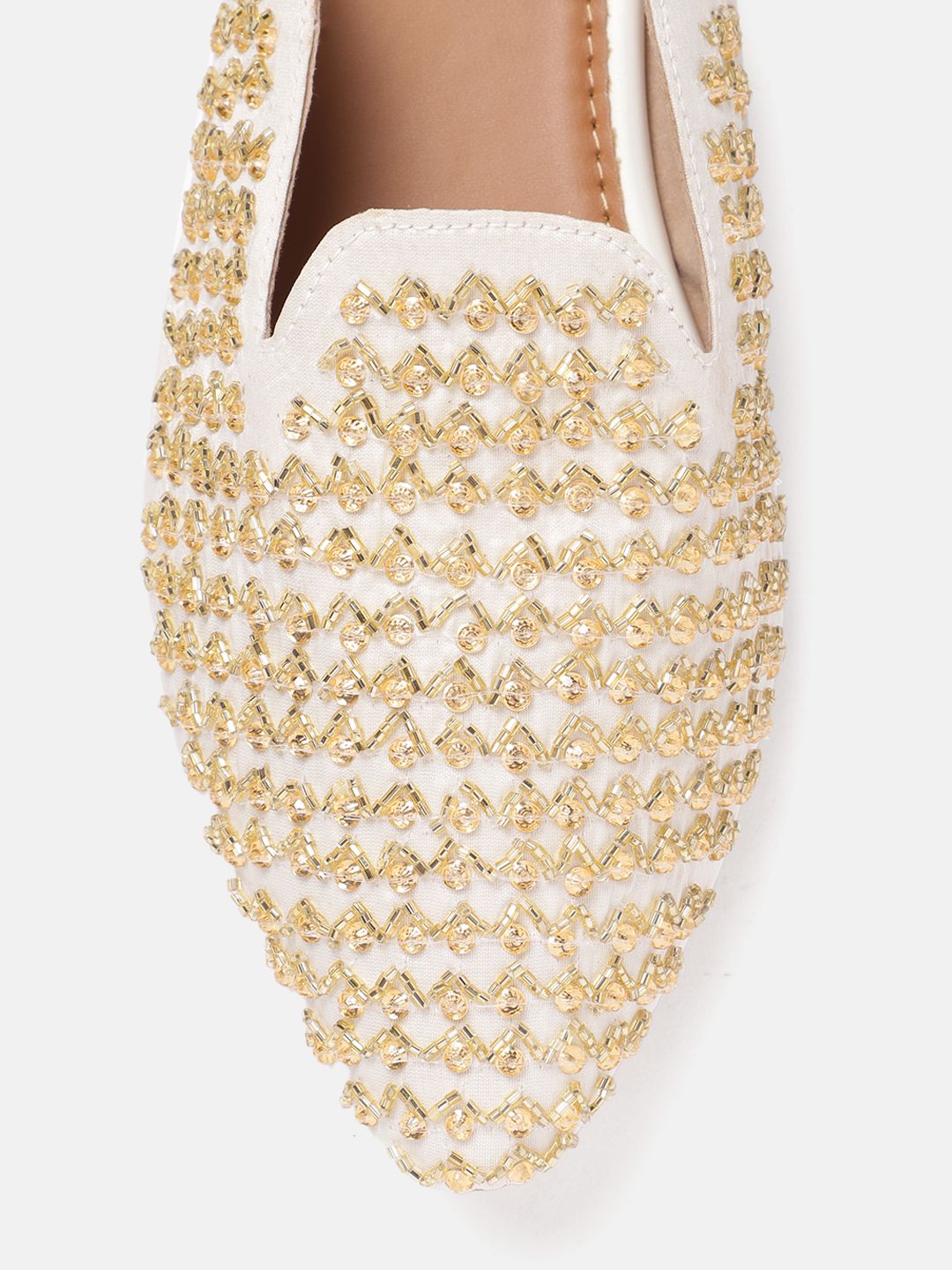Dhiyona HOP Women Ethnic Embellished Mules